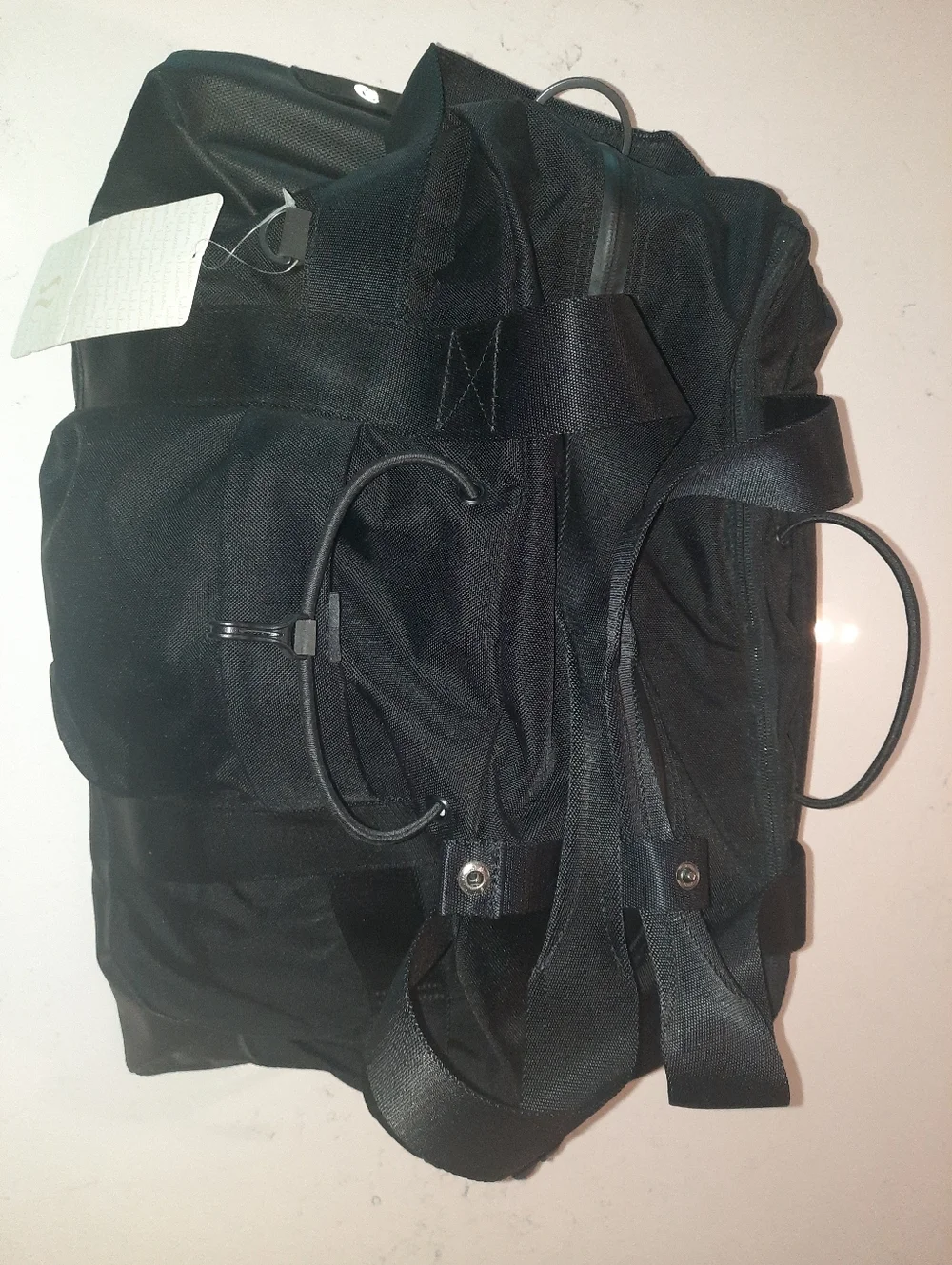 NWT lululemon athletica Black Men's Duffel Workout Bag